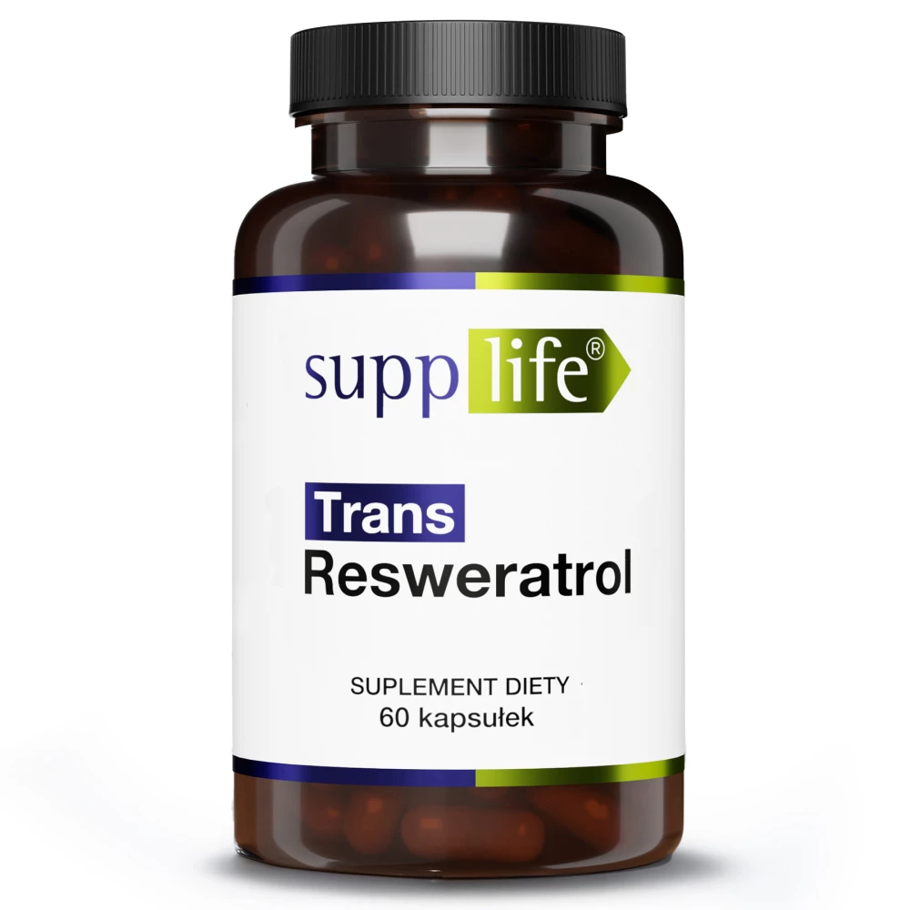 Supplife - Trans-Resweratrol 225 mg - 60 kapsułek
